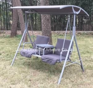 Swing Chair 2 Seater Swing Wirh Drink Table