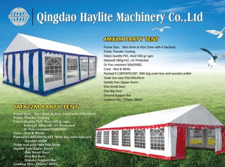 3*6m Small PVC and PE Coating Party Tent on Sale