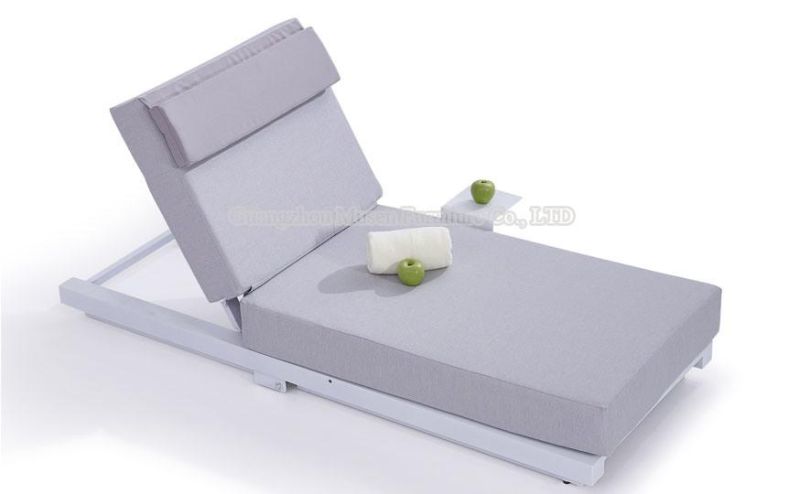 Hot Sale Customized OEM Foshan Sun Bed Aluminum Chaise Lounge