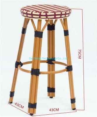 Chinese Wholesale Chair Manufacturer Nordic Simple Modern Rattan Cahir Holiday Dining Bar Chair