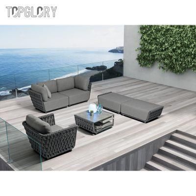 Outdoor Home Patio Garden Furniture Aluminum Arbitrary Combination Sofa Sets