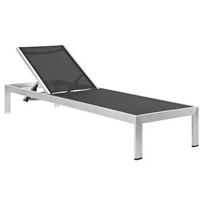 Modern Outdoor Aluminum Reclining Beach Sun Lounger Chair