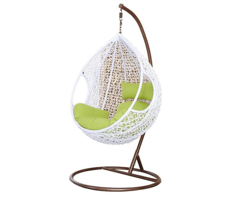 Outsoor Leisure PE Modern Rattan Hanging Wicker Garden Swing Chair