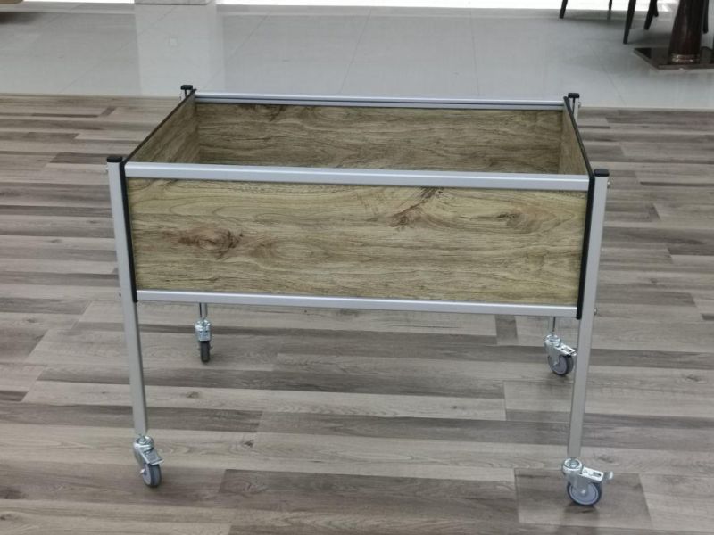 Wooden Color Aluminium Box Used for Garden Planter