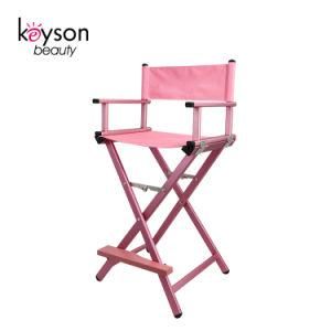 Professional Tall Aluminum Makeup Chair for Artist