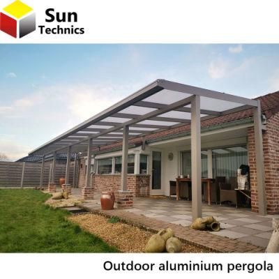 4X4 Outdoor Garden Pavilion Waterproof Pergola Aluminum Profiles