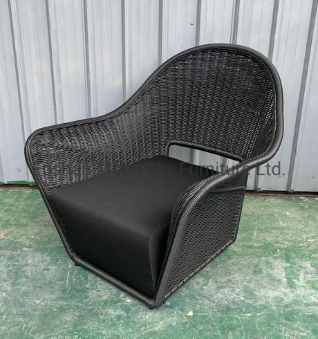 Outdoor Hotel Restaurant Patio Garden Cushion Aluminum Wicker Rattan Sofa