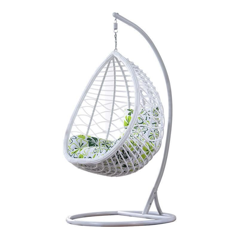Leisure Comfortable Hanging Egg Rattan Garden Ratio Headrest Swing Chair
