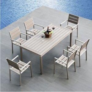 King Patio Leisure New Arrival Superior Quality Leisure Garden Aluminum Rattan Chair and Table for Glass Outdoor Patio Table Set Furniture