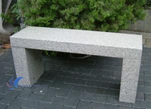 Natural Grey Granite Stone Bench for Outdoor/Garden