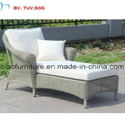 F-Modern Outdoor Furniture Garden Rattan Chaise Lounger (CF1041L)