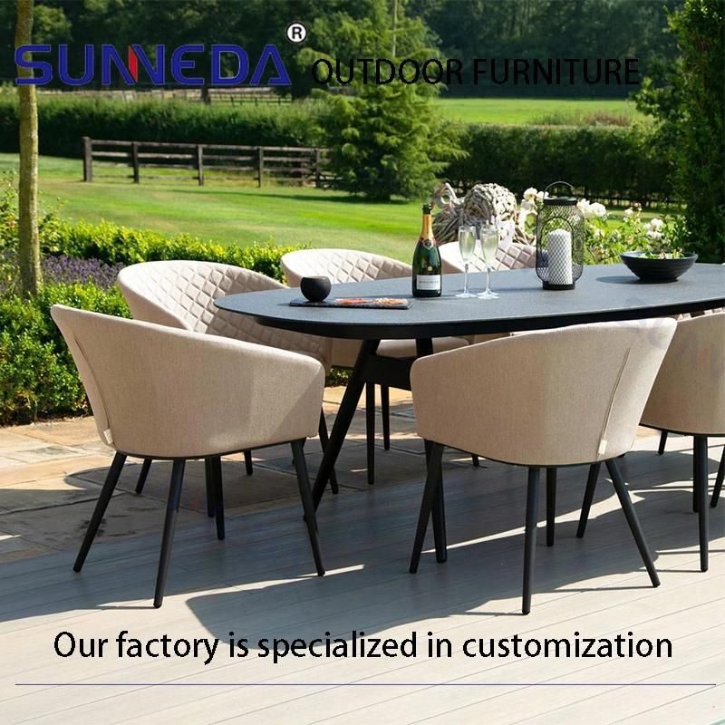 Outdoor Garden Series Aluminum Alloy Dining Table