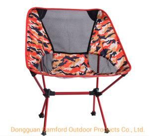 Best Wholesale Price Outdoor Ultra Light Printed Logo Material Portable Foldable Camping Chair