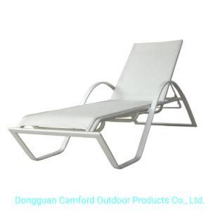 Contemporary Sun Lounger / Aluminum / Garden / Poollong Beach/Hotel