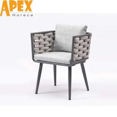 New Design Patio Outdoor Furniture Bistro Furniture Aluminum Dining Chair
