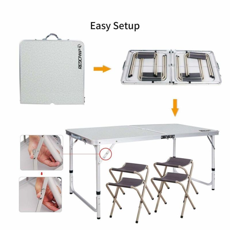 2019 Outdoor Camping Table Aluminum Outdoor Folding Table