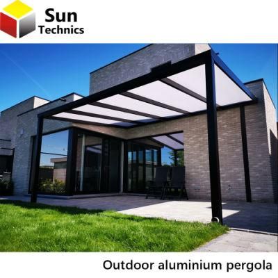 Customized Size Modern Anti-UV Aluminum Alloy Pergola Profiles for Backyard