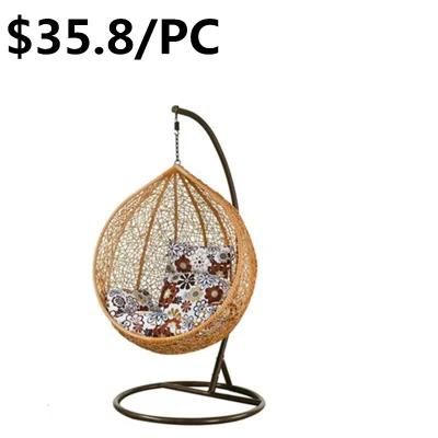 Leisure Swing Outdoor Wicker Garden PE Egg Patio Rattan Chair