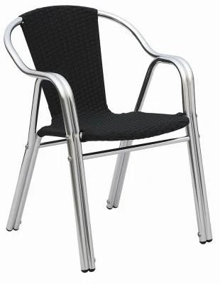 Wholesale Balcaony Leisure PE Rattan Aluminum Chair