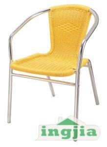 Outdoor Patio Rattan Wicker Aluminium Garden Dining Chair (JC-23)