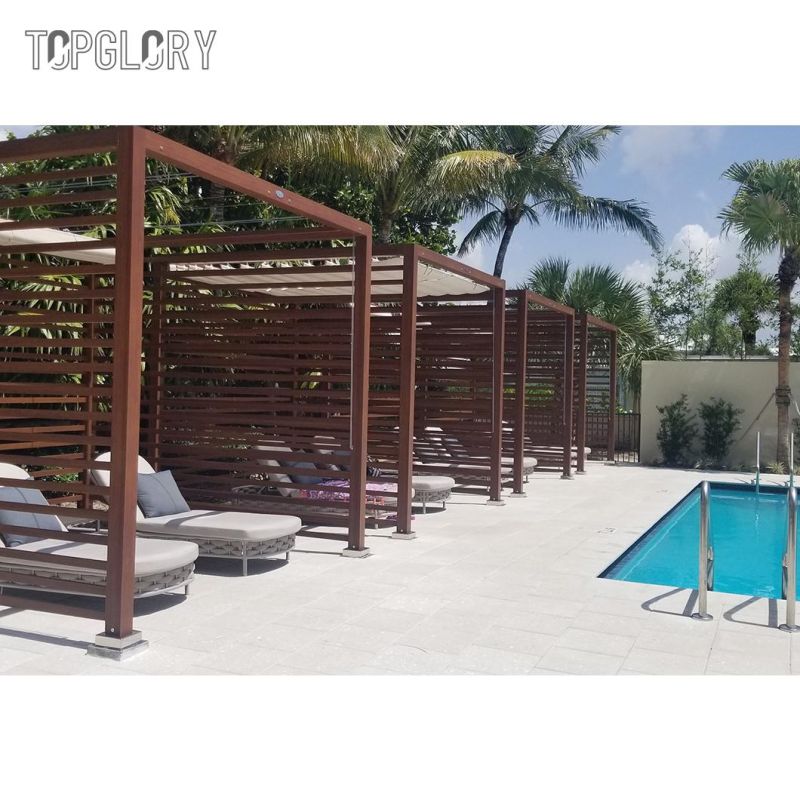 New Design Series Aluminium Frame Rope Textilene Leisure Beach Swimming Pool Chaise Outdoor Sun Lounger