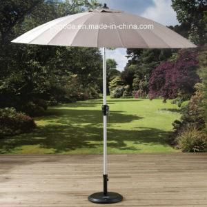 2.7m Shanghai Parasol Taupe