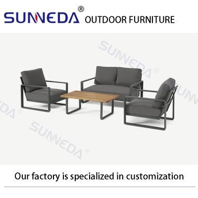 Outdoor Modern Sofa Set Design Garden Outdoor Couch Furniture Fabric Comfortable Outdoor Sofa