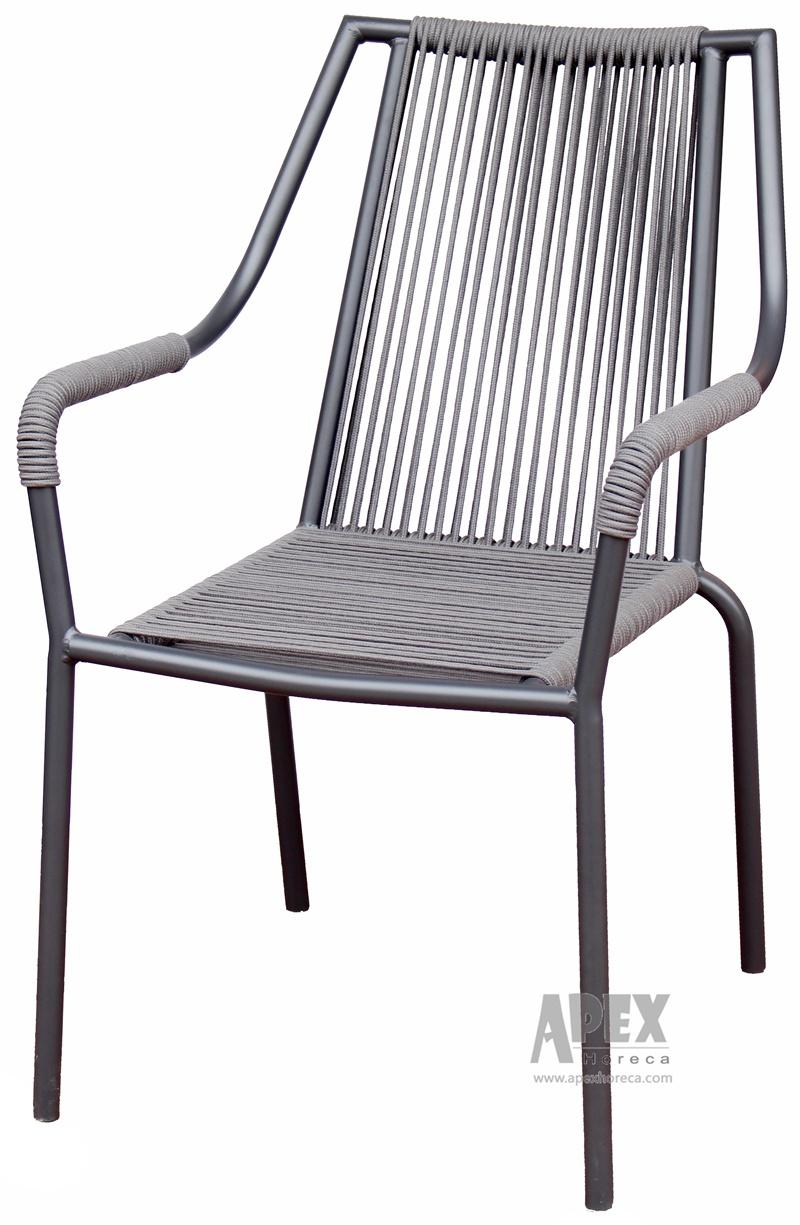 Restaurant Furniture Hotels Garden Patio Rope Wicker Chairs