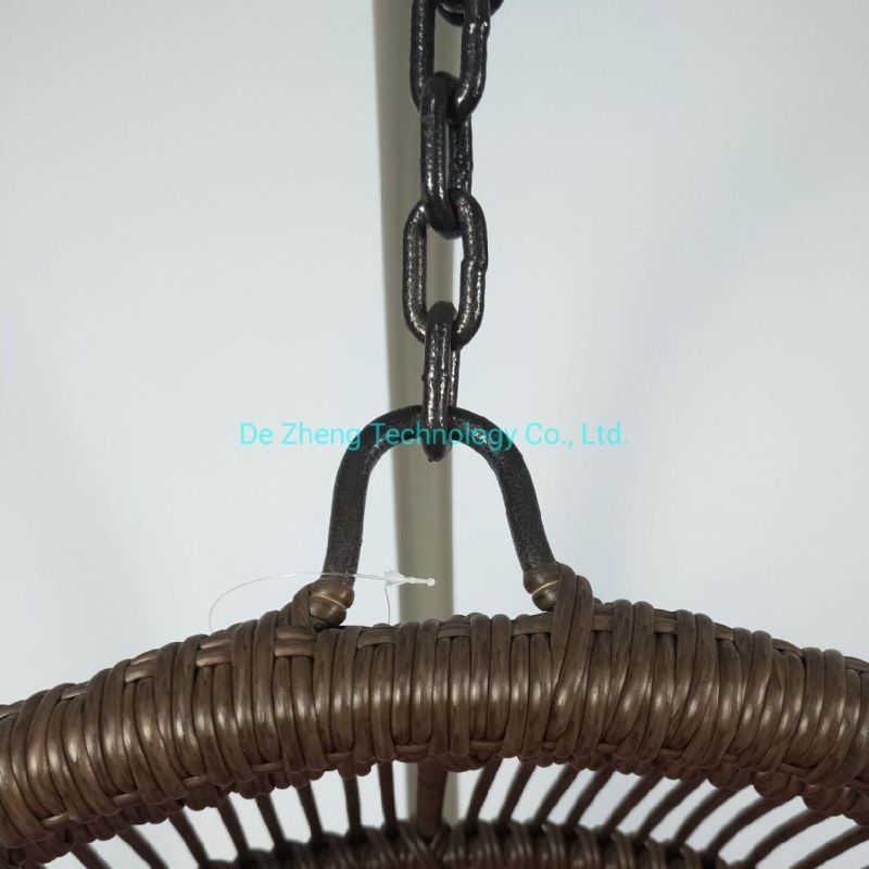 Indoor Hanmmock Patio Swing Chair for Living Room Rattan Swing Chair Egg Shape Swing Chair
