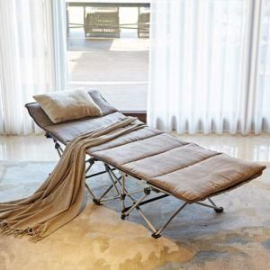 Comfortable Samll Folding Size High Capacity Folded Camping Bed