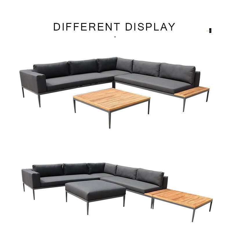 Darwin High Quality L Shaped Outdoor Couch Outdoor Sectional Sofa Garden Furniture