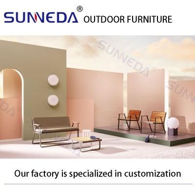 Outdoor Solid Flat Aluminum Frame Minimalism Portable High Quality Furniture