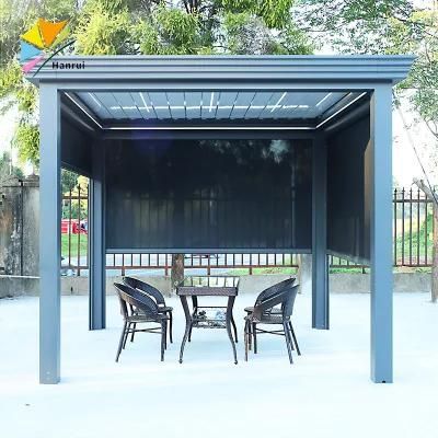 Heavy Duty Pergola-Aluminium Bioclimatic 5X3 Pergolas and Gazebos Outdoor