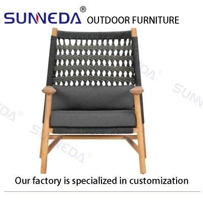 Sunneda Factory Direct Outdoor Armchair Tall Hotel Outdoor Garden Chairs