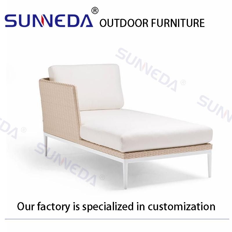 Patio Garden Modern Corner Sofa Luxurious Modular Sofa Bed Furniture