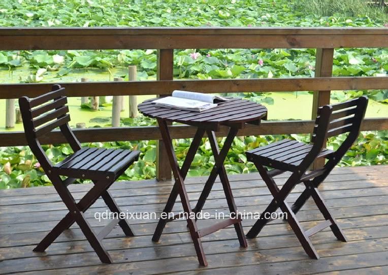 Outdoor Coffee Table and Chairs Folded Table and Chairs Garden Set (M-X1052)