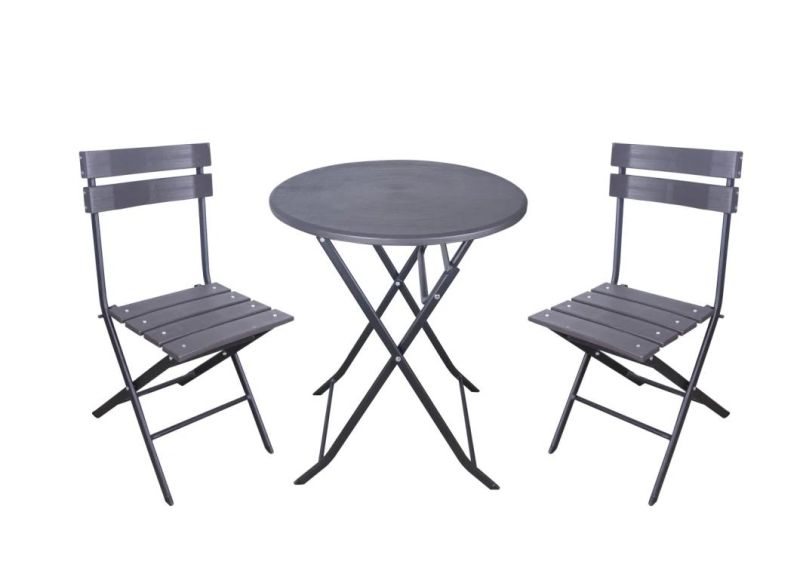 Catering Plastic Wooden Chair/Snack Wooden Design Chair/Folding Swig Fitting Chair in Grey Color