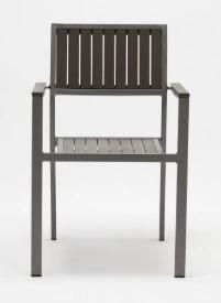 Imitation Wood Outdoor Cafe Dining Chair