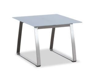 Outside End Table with Metal Frame