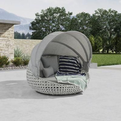 Modern Garden Outdoor Hotel Home Rattan Garden Sofa Leisure Lunge Daybed