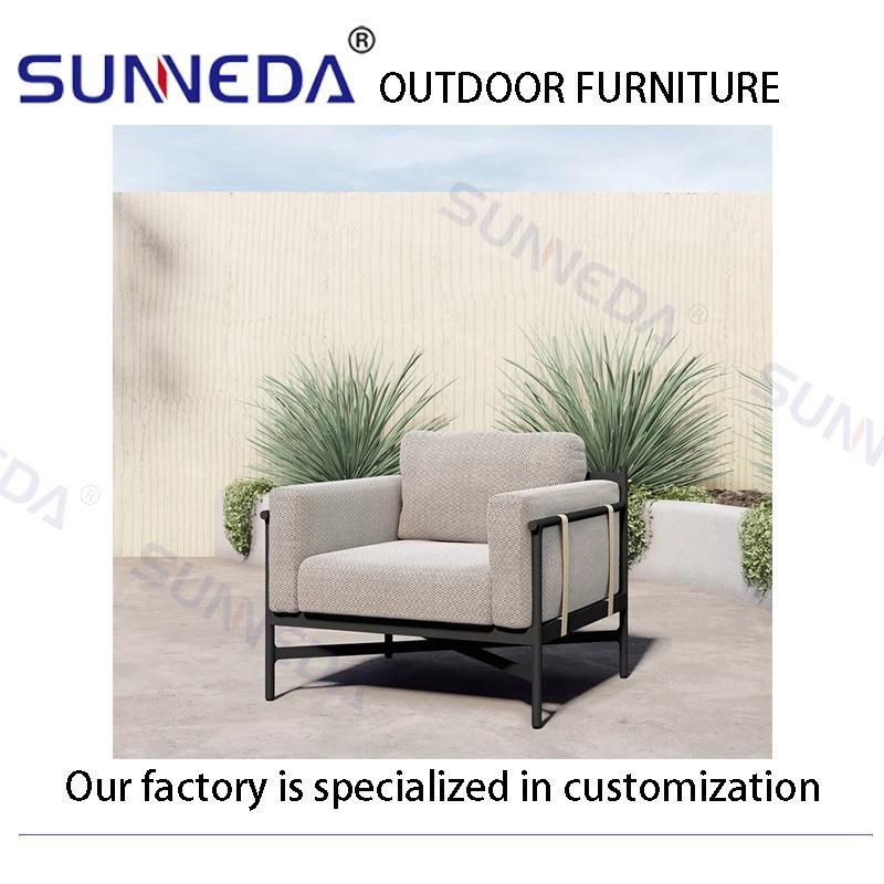 New Design Bistro Studio Patio Courtyard Lawn Outdoor Sofa Set