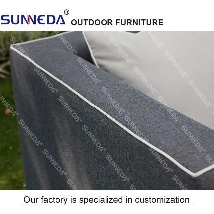 Good Quality Modern Leisure Outdoor Furniture L Shape Sectional Garden Lounge Sofa