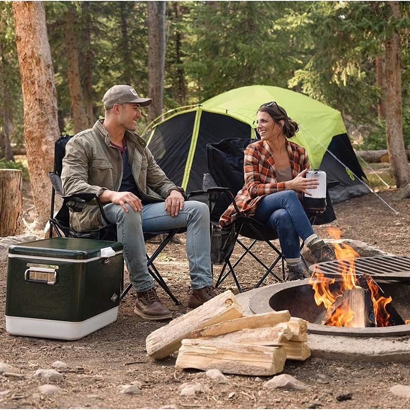 Amazon Hot Sale Folding Camping Chair with 4-Can Cooler