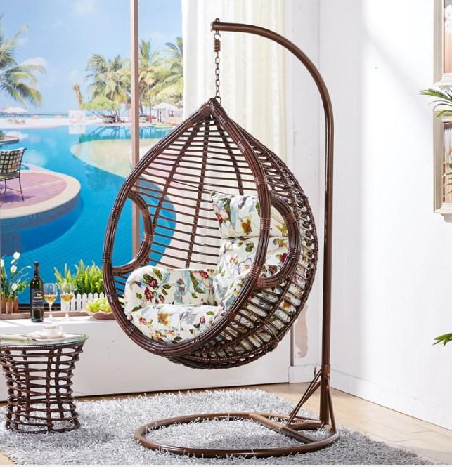 Wholesale Wicker Hanging Patio Rattan Egg Outdoor Garden Swing Chair
