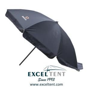 36 Inch Black Coating Outdoor Sun Umbrella for Advertising (TKET-2051)