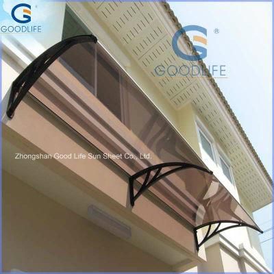 8mm Transparent Polycarbonate Roofing Thermal Protection Carport Panels