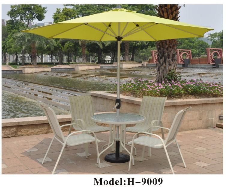 2.7 Meter Steel Iron Promotion Patio Sun Umbrella Garden Parasol Sunshade Outdoor Furniture Covers (without stone base)
