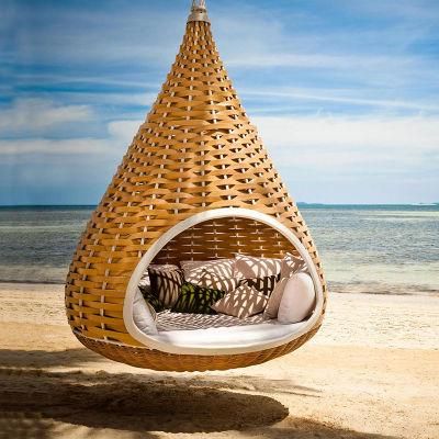 Outdoor Hammock Rattan Sofa Hotel Outdoor Hanging Chair Garden Bed