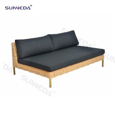 Leisure Rattan Sofa Aluminum Modern Garden Lounge