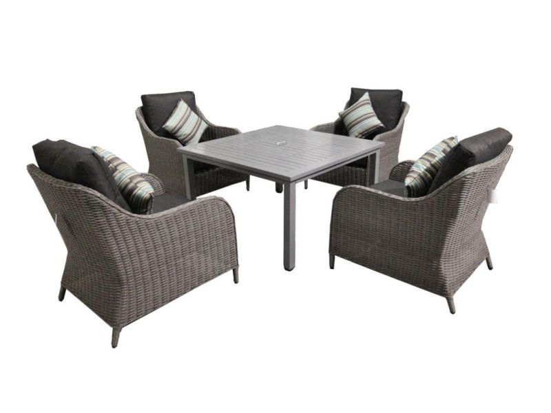 Outdoor Furniture Garden Rattan Furniture with Fire Pot